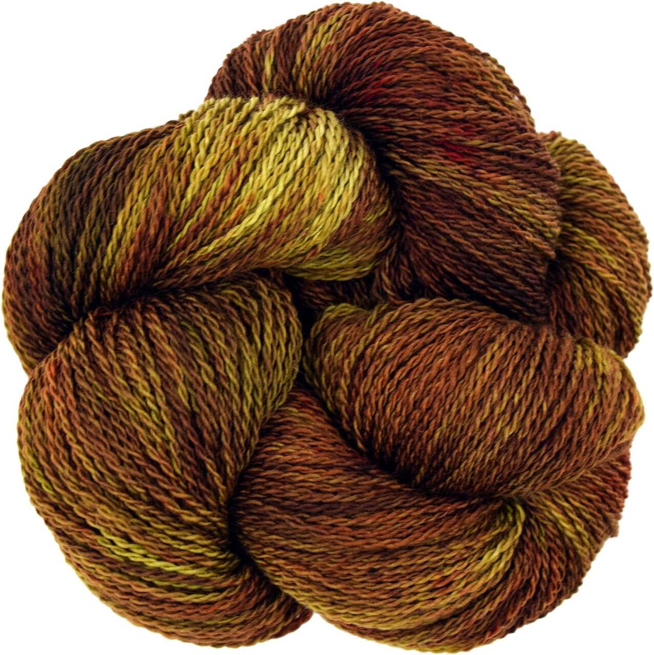 Organic Wool Yarn - Ecolana Certified Organic, Pacific Northwest Hand Dyed, #2 Fingering /Sport Weight, Knit, Crochet, Weave.